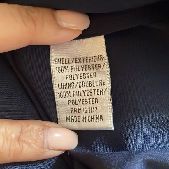 Badgley Mishka navy dress sz 6 - Picture 9 of 9